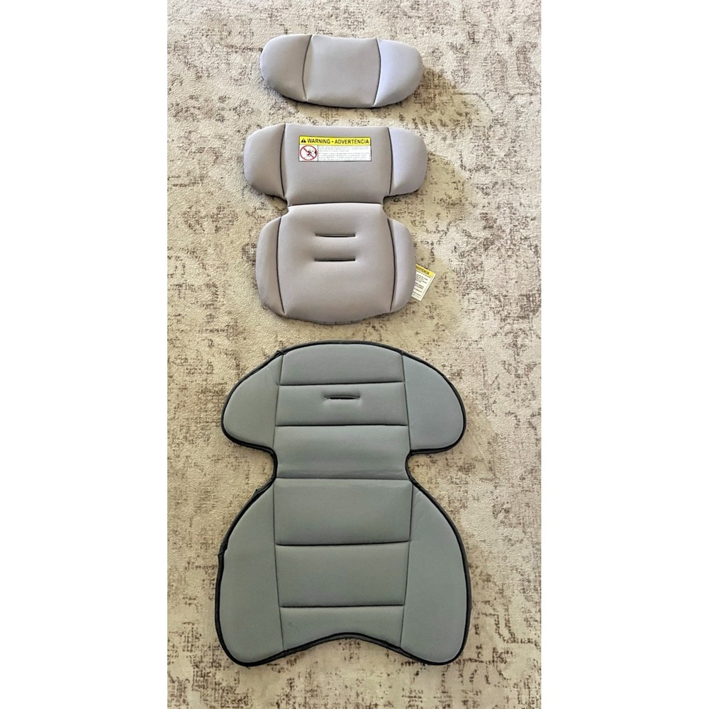 Graco TriRide 3in 1 Car Seat Padding Replacement Gray Pieces Lot 5 Pcs